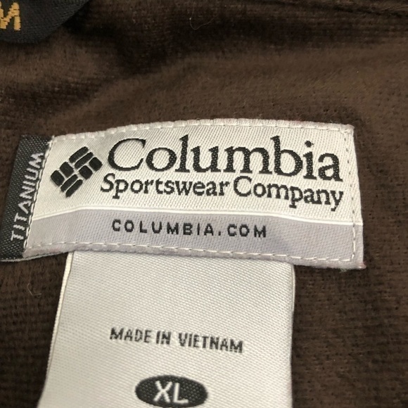 Columbia Titanium Omni Tech Brown Snow Pants XL - Picture 7 of 13